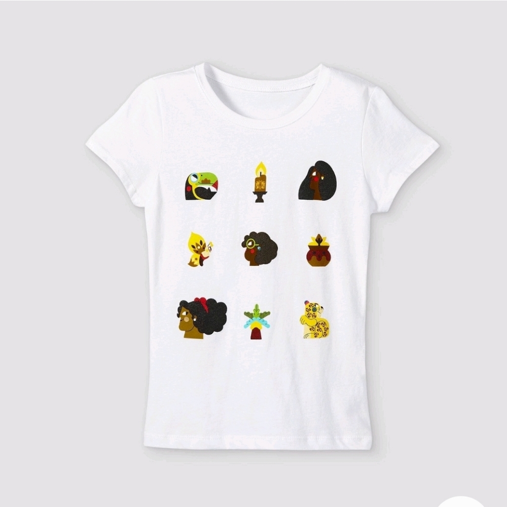 Girl's, Disney, Encanto, short sleeve, Graphic White, T-shirt